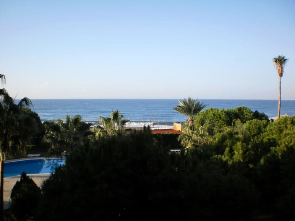 Ausblick vom Zimmer Club Turtas Beach Hotel