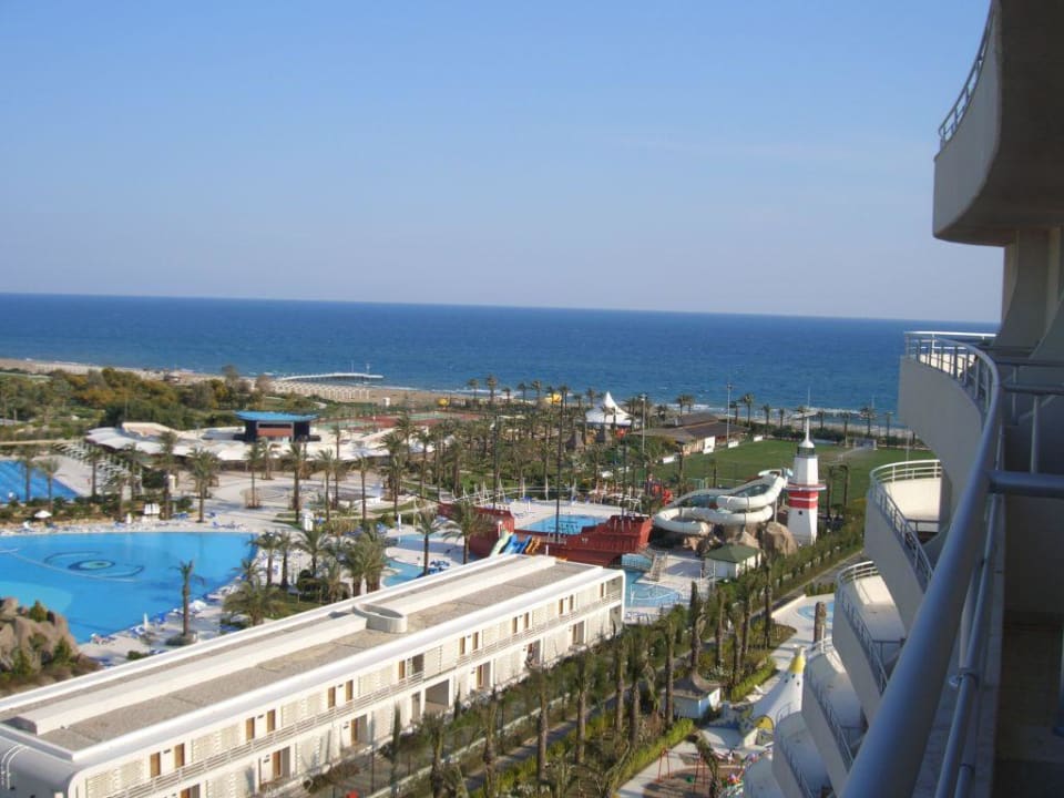 Vom Balkon aus Hotel Miracle Resort