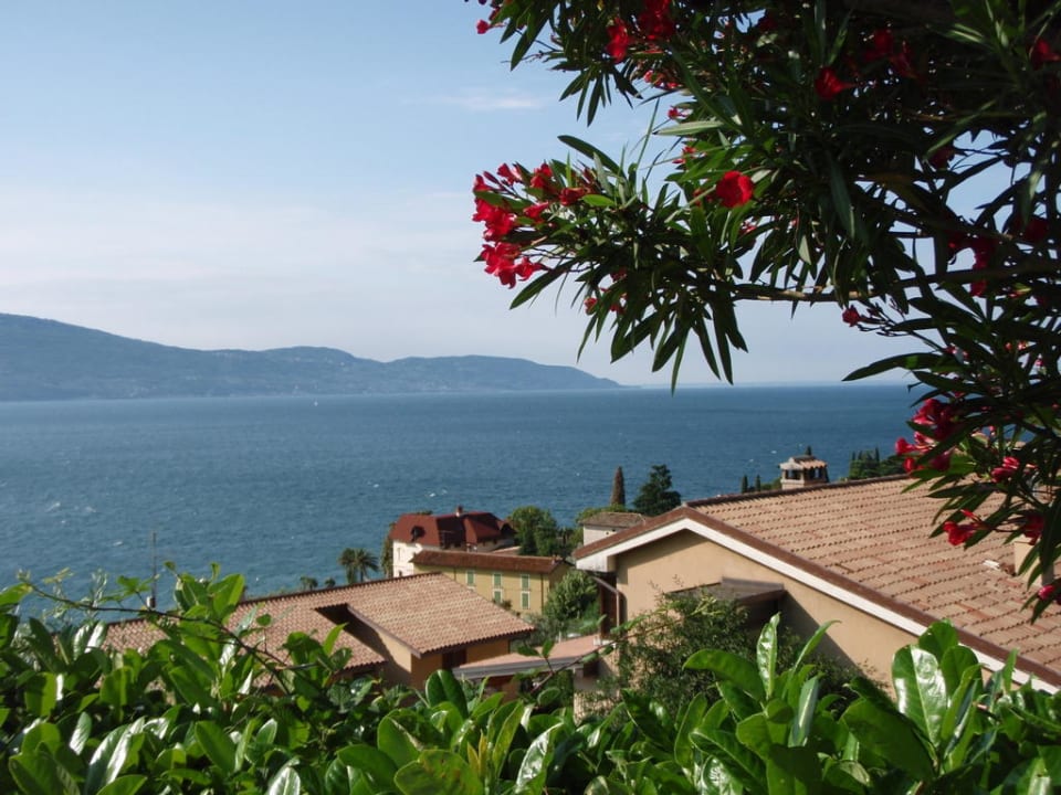 Aussicht vom unteren Hotelparkplatz Hotel Meandro