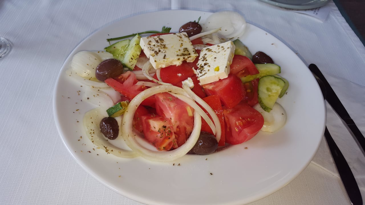 Griechischer Salat - Frischer geht's nicht Hotel Geranion Village