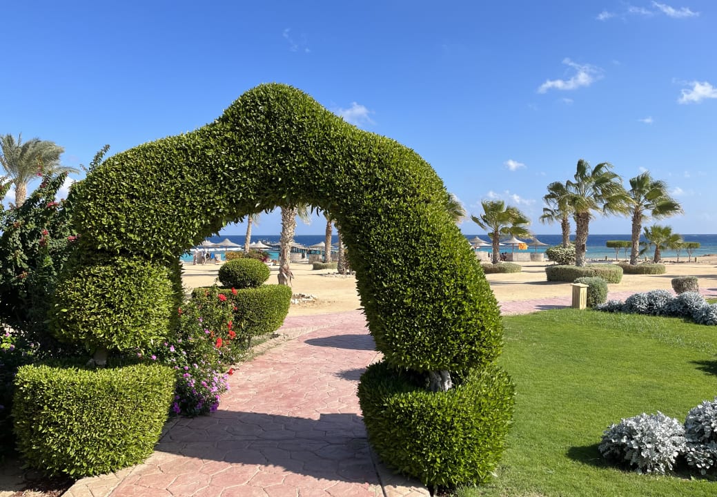 Gartenanlage Wadi Lahmy Azur Resort
