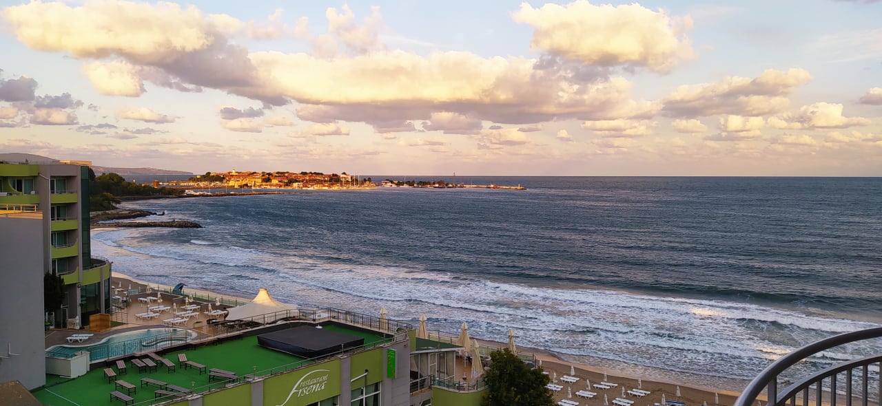 Ausblick Hotel Bilyana Beach