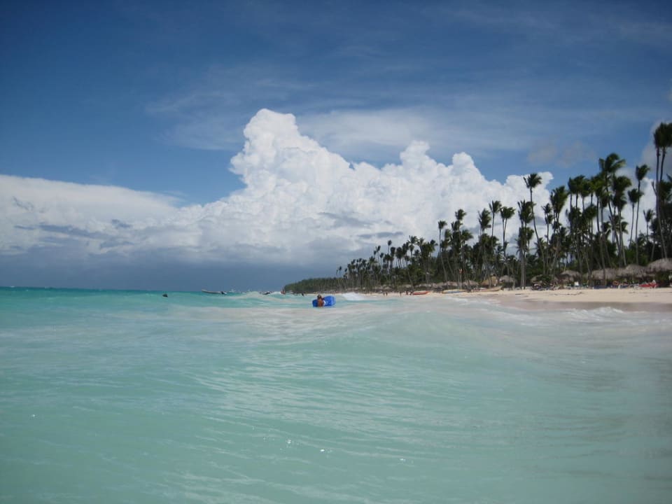 Strand vom Meer aus Grand Palladium Select Bávaro Resort & Spa