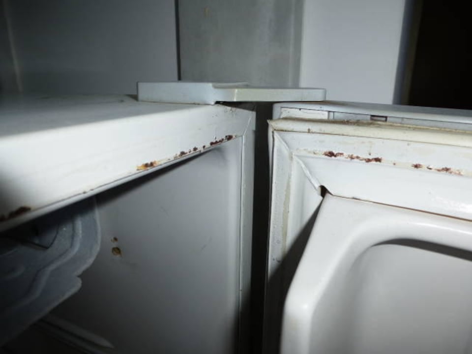 Schimmel am Kühlschrank Hotel Ionian Princess & Thinalos