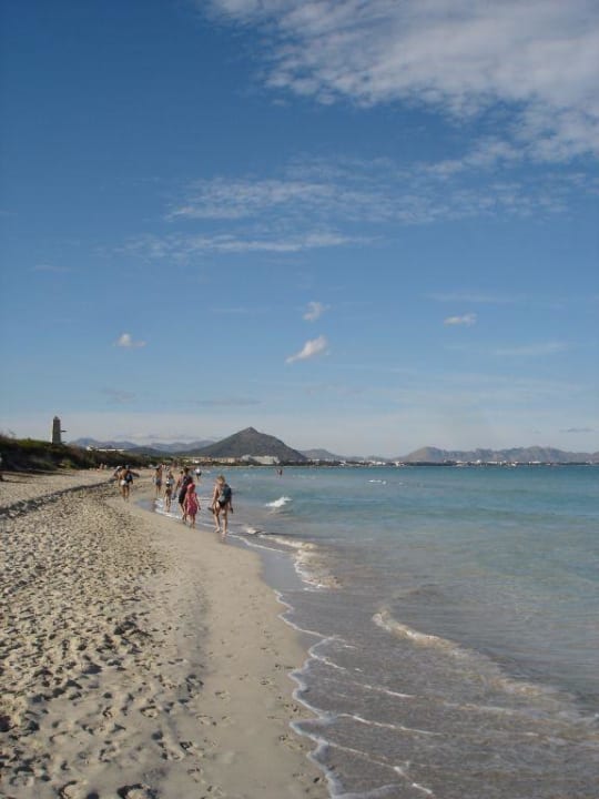 Strandbereich etwas abseits des Hotels Iberostar Selection Albufera Park