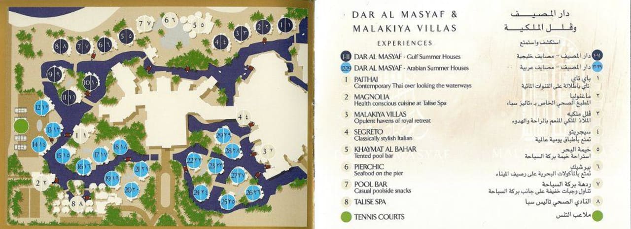 Dar al masyaf madinat jumeirah карта отеля