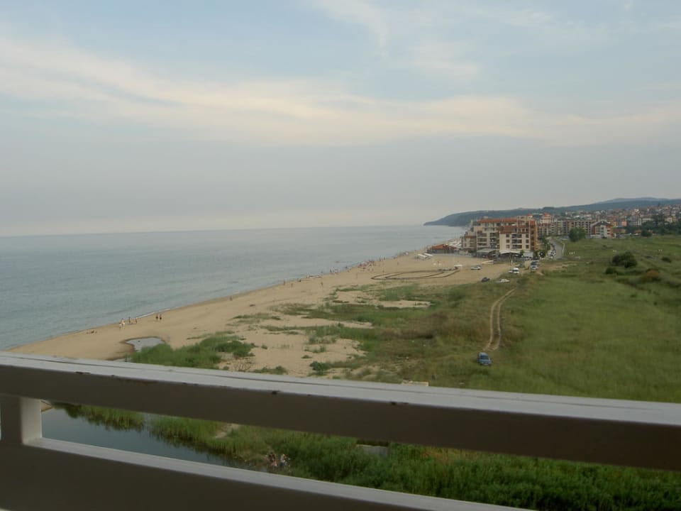 Vom Balkon seitlicher Meerblick Sol Luna Bay