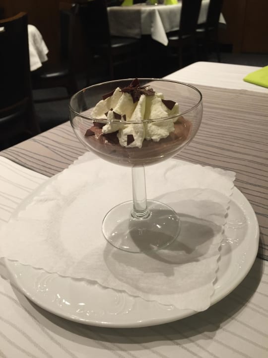 Nachtisch 3-Gänge Menü in der HP Hotel Hennedamm