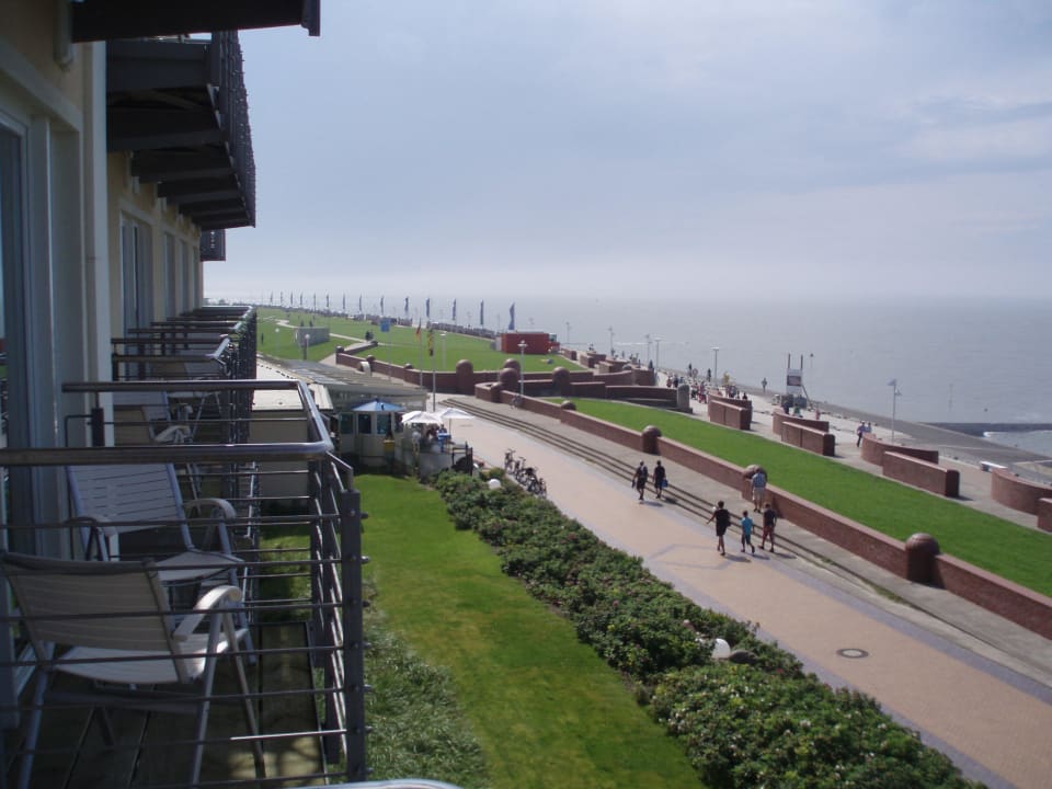 Ausblick Zimmer 215 Strandhotel Georgshöhe
