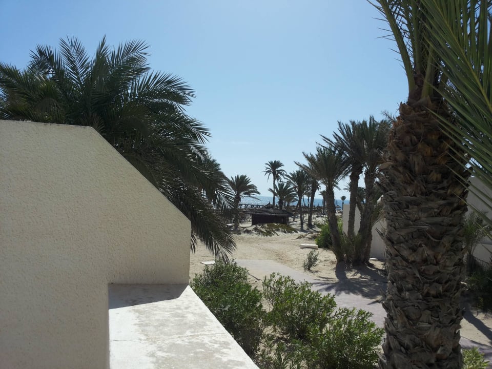 Ausblick von der Dachterrasse Hotel El Mouradi Djerba Menzel