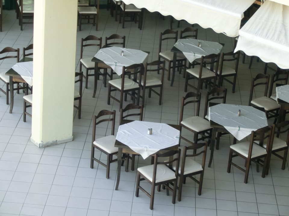 Restaurantterrasse Paradise Beach Hotel