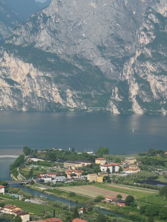 Direkter Ausblick vom Zimmer Garda Hotel Forte Charme