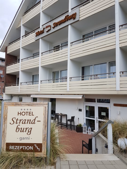 Außenansicht Hotel Strandburg