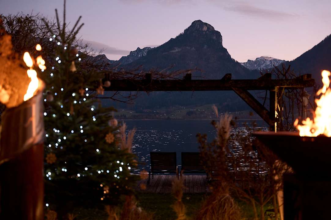 Außenansicht Hotel Seevilla Wolfgangsee