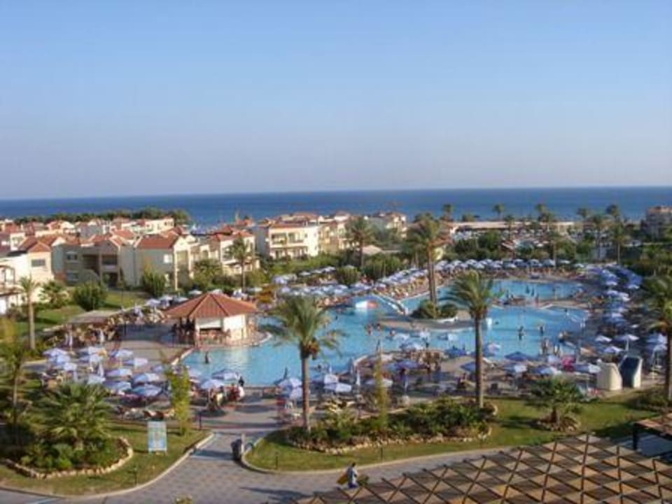 Der Ausblick von unserem Zimmer Lindos Princess Beach Resort & Spa