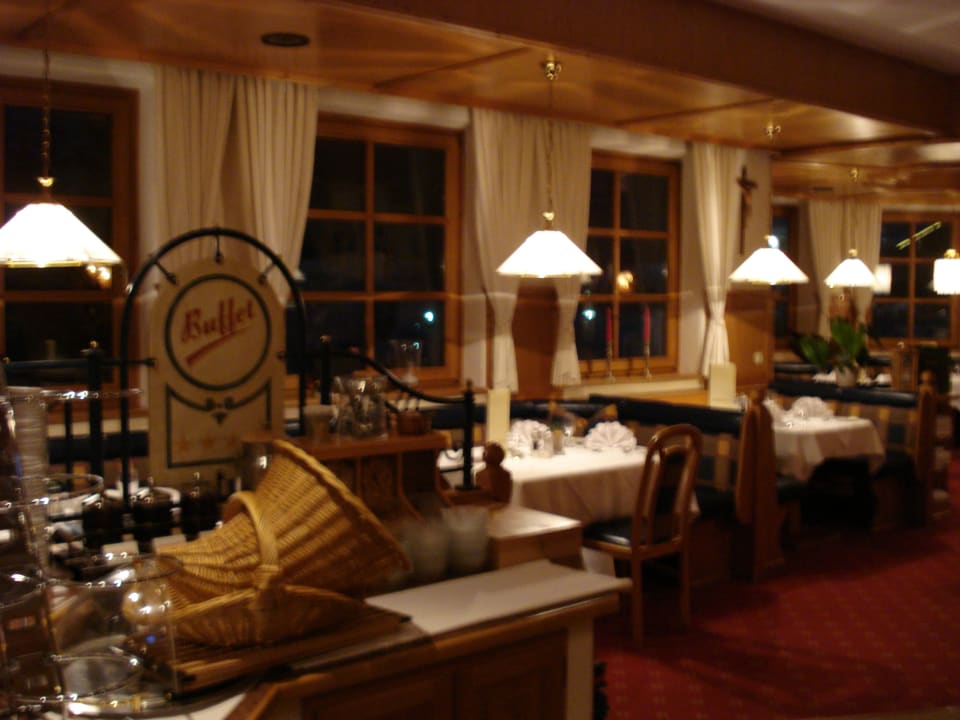 Restaurant nur für Halbpensions-Gäste Hotel Happy Filzmoos