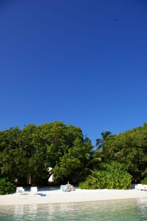 Privater Strand Kuramathi Maldives