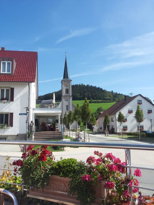 Von der Gartenterrasse Hotel-Gasthof zum Rössle