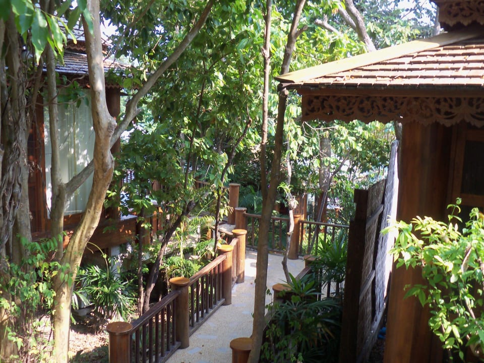 Zugang zur Villa Santhiya Koh Phangan Resort & Spa
