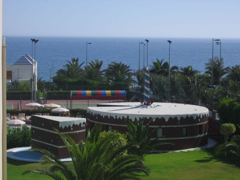 Aus dem Balkon Hotel Riu Gran Canaria