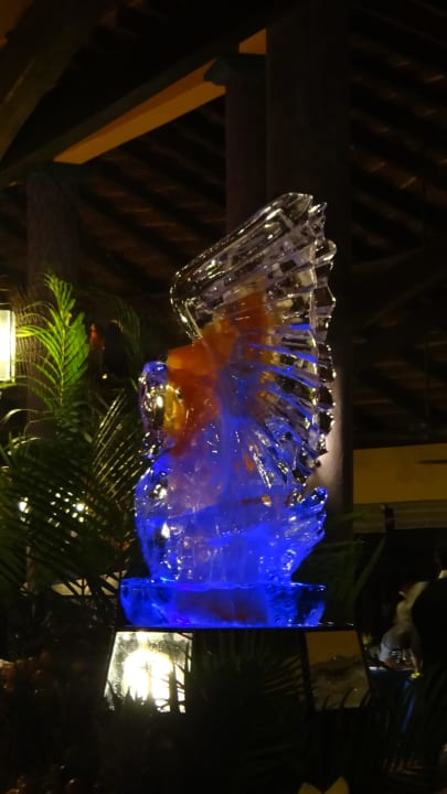 Eisstatue Hotel Riu Tequila