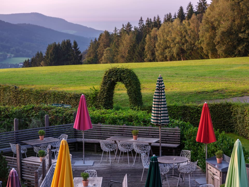 Ausblick Berghotel Maibrunn