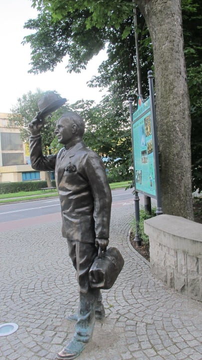 Figur zur Begrüßung Kurhotel Wielka Pieniawa