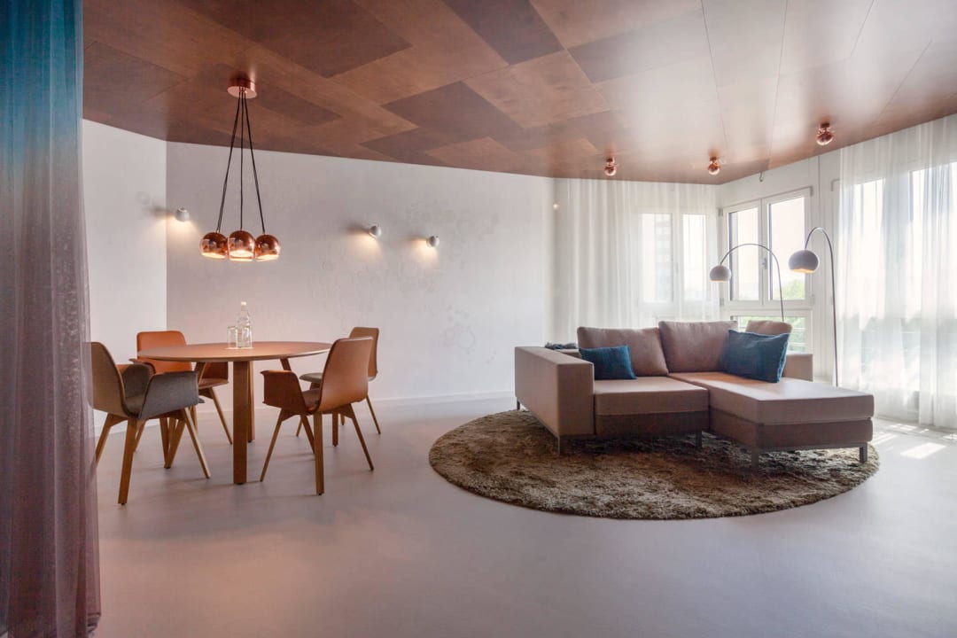 Executive Suite 1bedroom - Living Room EMA House Hotel  Suites