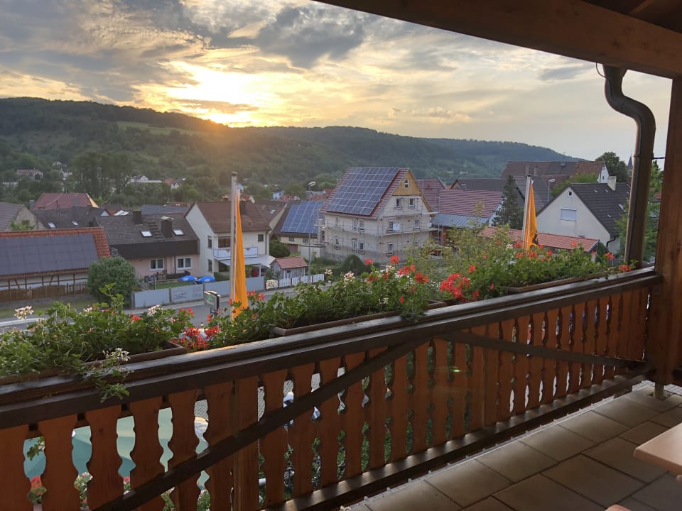Ausblick Landhotel Edelfinger Hof