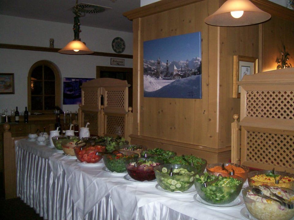Salatbuffet Lisi Family Hotel Reith bei Kitzbühel