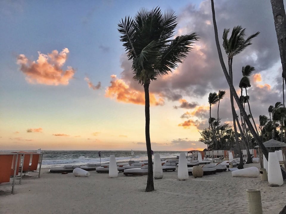 Auf dem Weg zum Frühstück Paradisus Punta Cana Resort (Im Umbau/Renovierung)