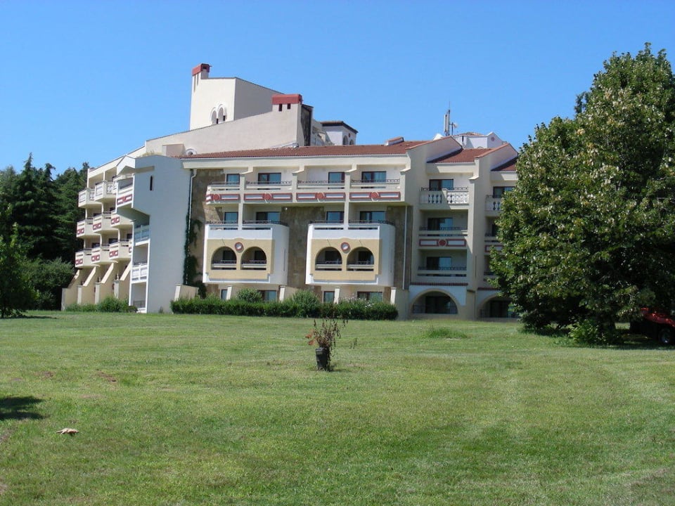 Ansicht vom Blumenweg aus Duni Royal Pelican Resort