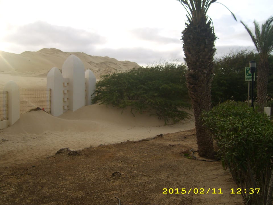 Sanddüne erreicht RIU Karamboa von innen Hotel Riu Karamboa