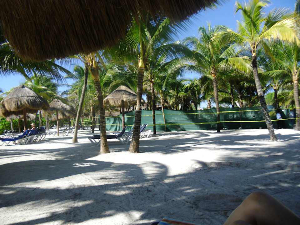 Bauzaun Grand Palladium Kantenah Resort & Spa