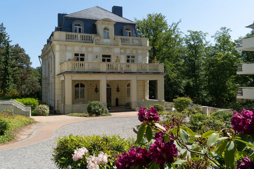 Außenansicht Villa Bleichröder