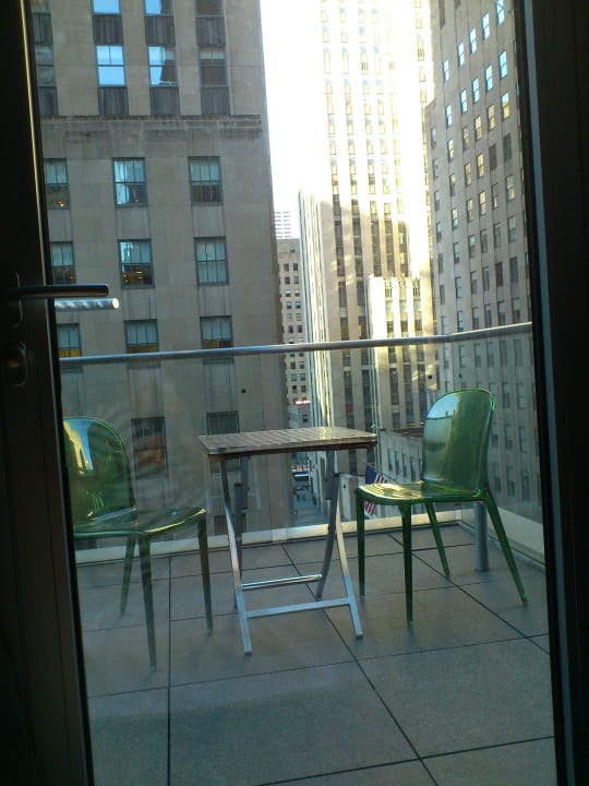 11.floor (higher floor) Eckzimmer mit Balkon ! Hotel The Jewel Facing Rockefeller Center