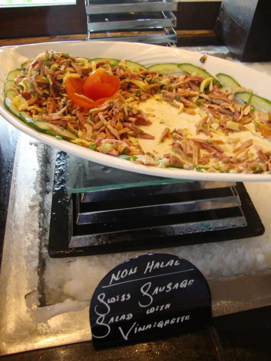 Mittagessen Veligandu Maldives Resort Island