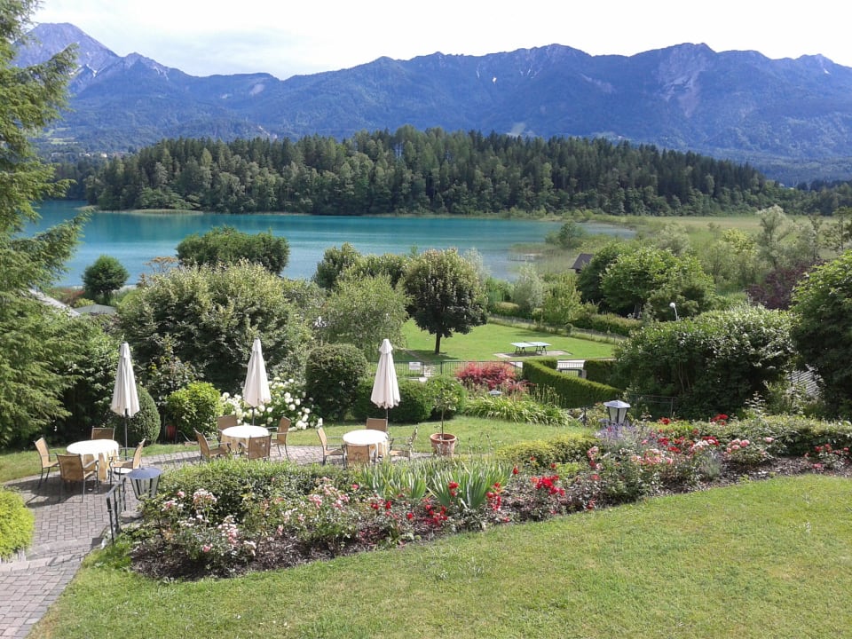 Wunderschöne Gartenanlage Seehotel Ressmann
