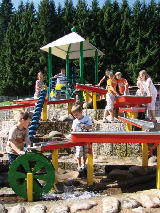 Wasserspielplatz  Hotel Tannenmühle