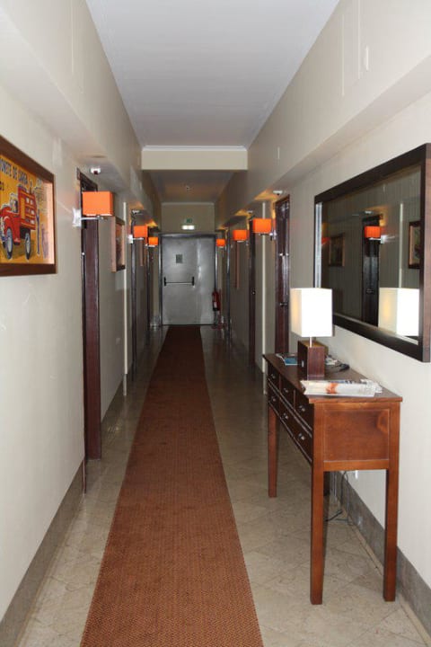 Flur zu den Zimmern Hotel Residencial Pao de Acucar