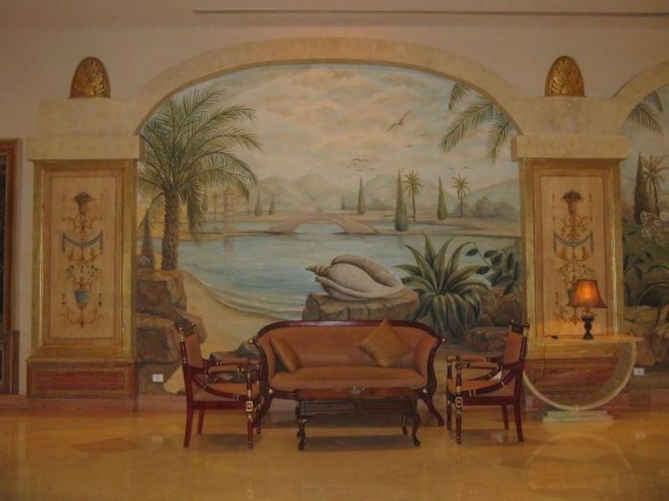 Malerei in der Lobby Siva Golden Bay Makadi