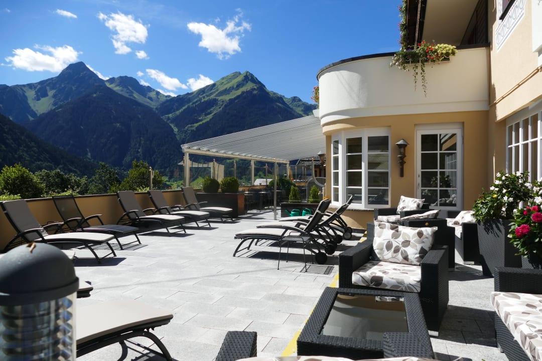 Terasse BergSpa & Hotel Zamangspitze
