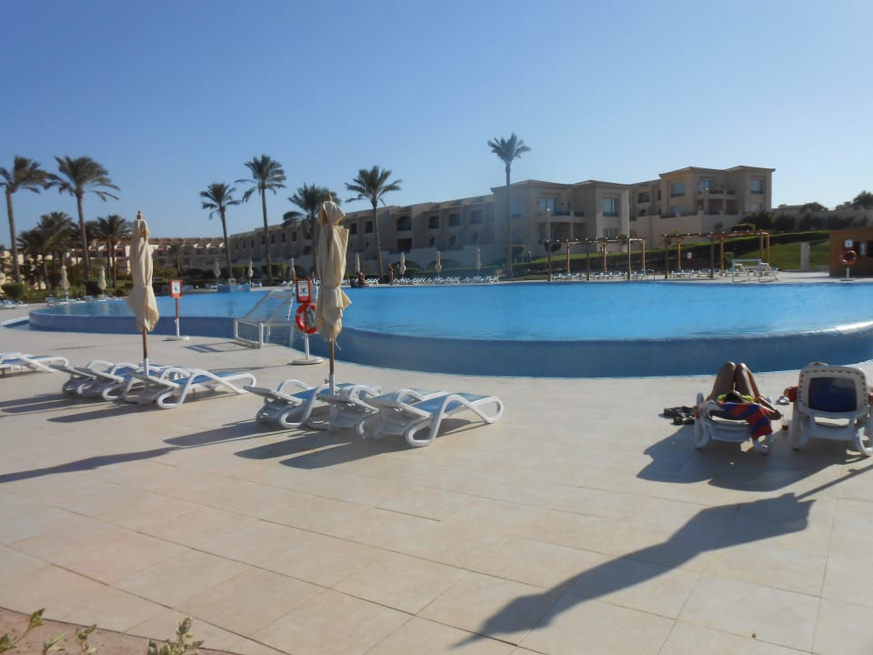Hauptpool Cleopatra Luxury Resort Makadi Bay