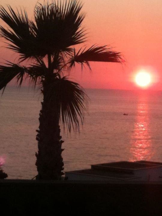 Sonnenuntergang Hotel Terme Royal Palm