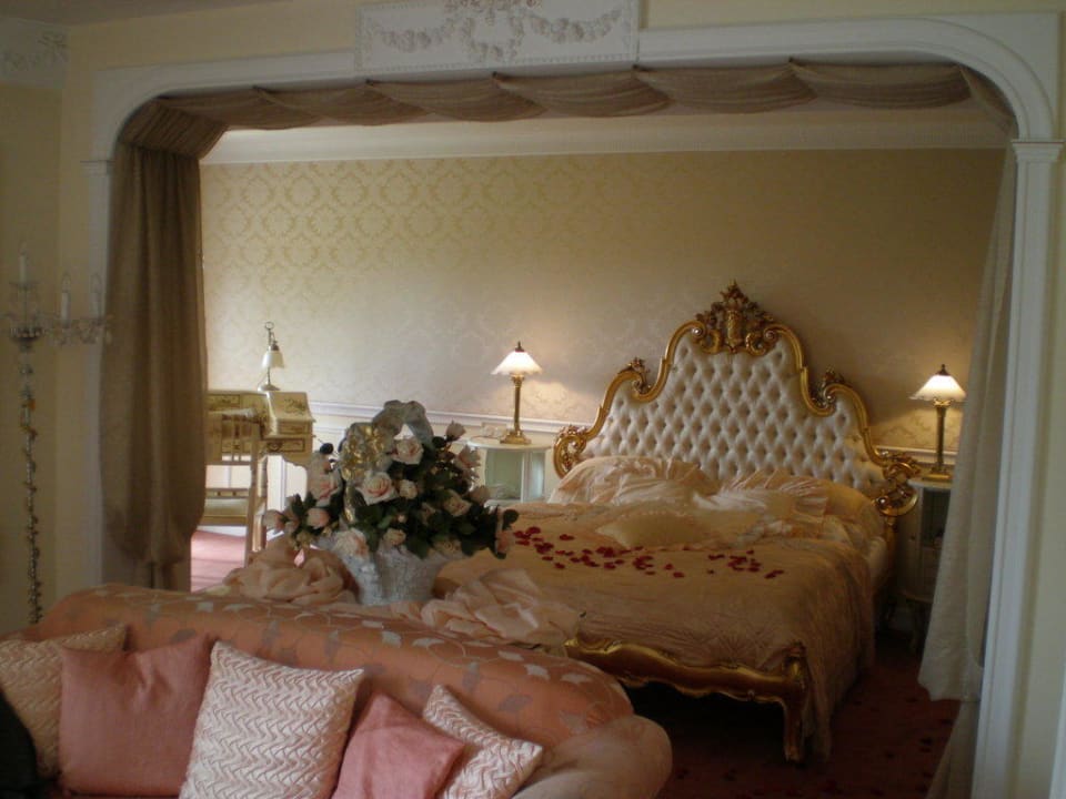 Luxus-Suite Schlafbereich Villa Contessa