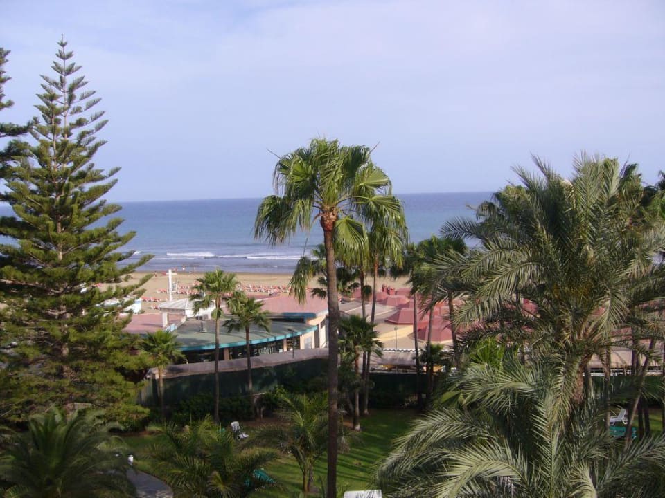 Aussicht vom Balkon Hotel Riu Palace Oasis