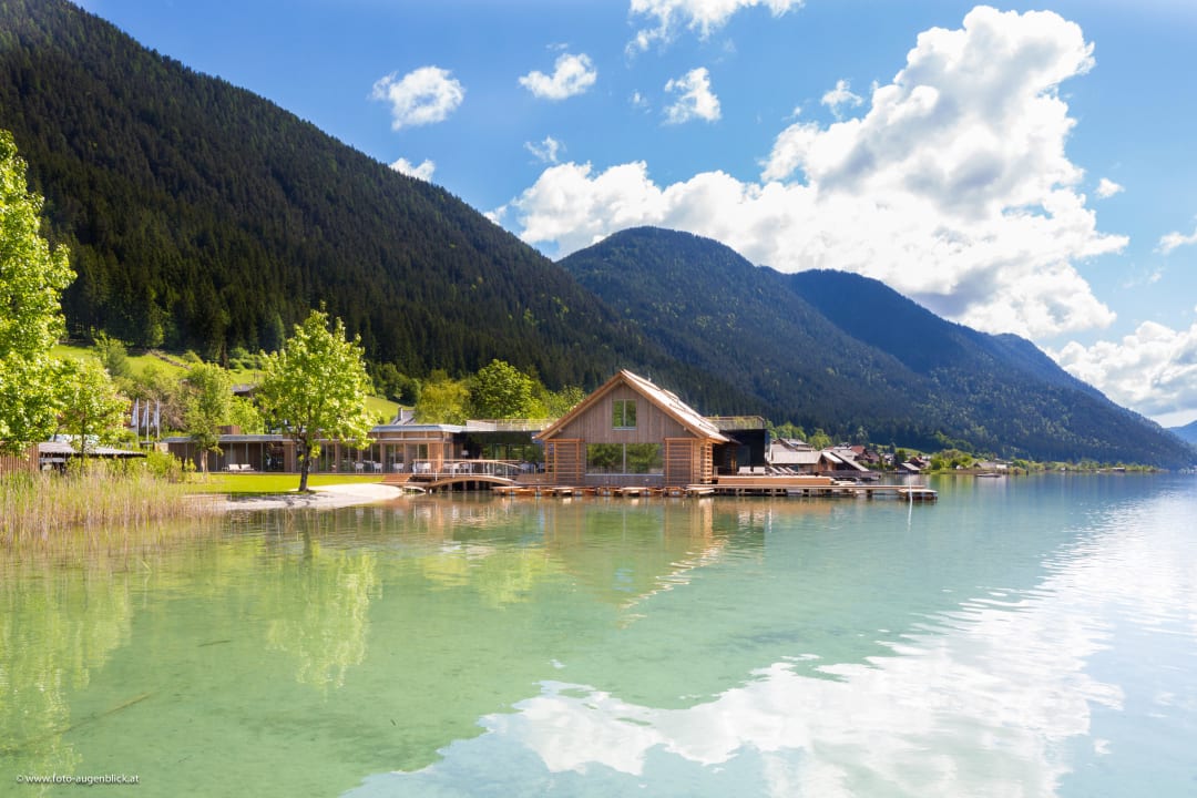 Aussenansicht See-Spa Strandhotel am Weissensee