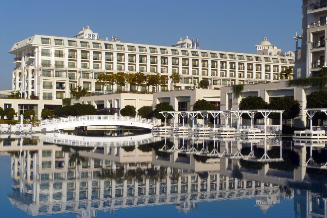 Blick von der Flussseite Titanic Deluxe Golf Belek