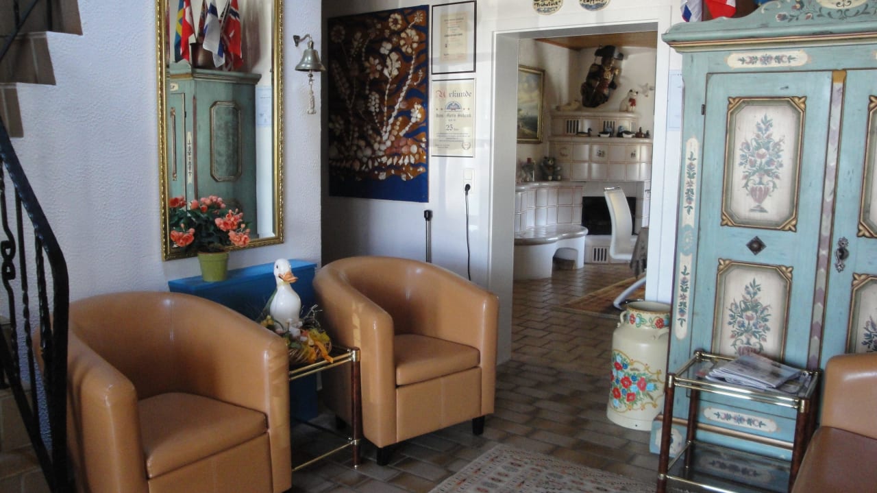 Eingangsbereich innen Tom's Hus