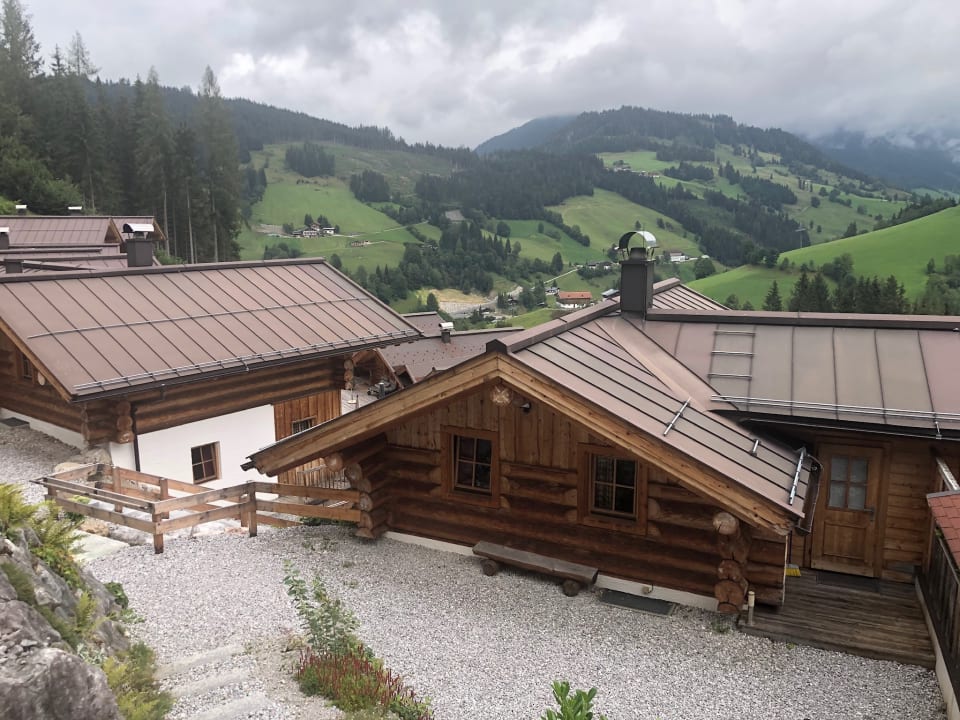 Ausblick Hüttendorf Maria Alm